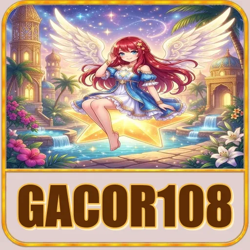 Pratinjau visual kanal unduhan gacor108 APK resmi 512×512